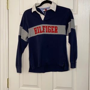 COPY - Boys medium Tommy Hilfiger rugby shirt.